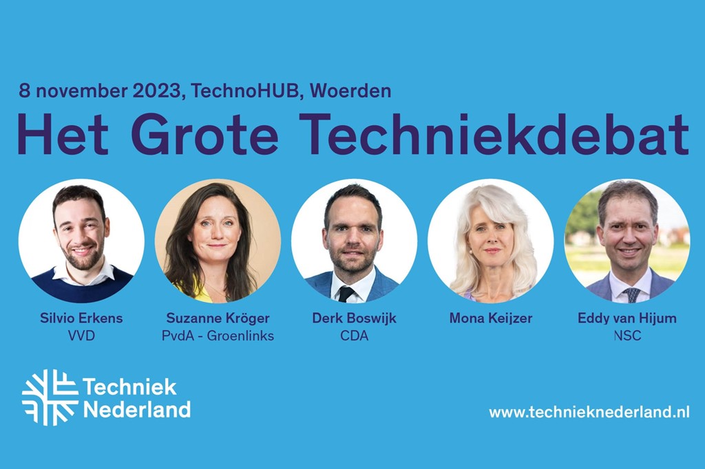 Techniek Nederland organiseert het Grote Techniek Debat-600x400