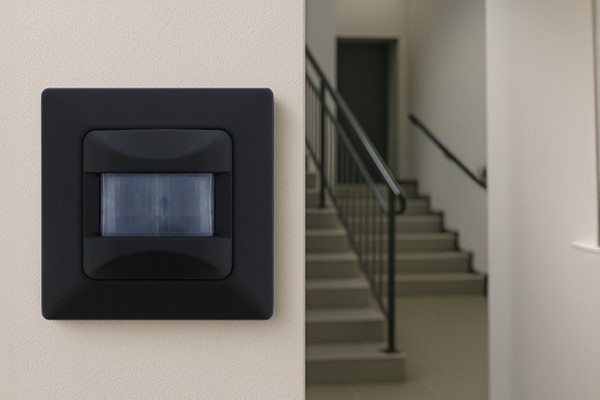 Lumiko - 600x400 - Wandzender zwart