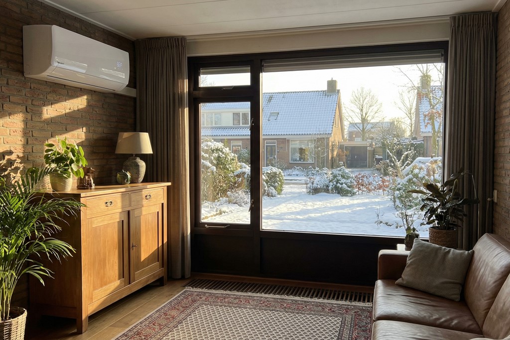 bijverwarmen met airco