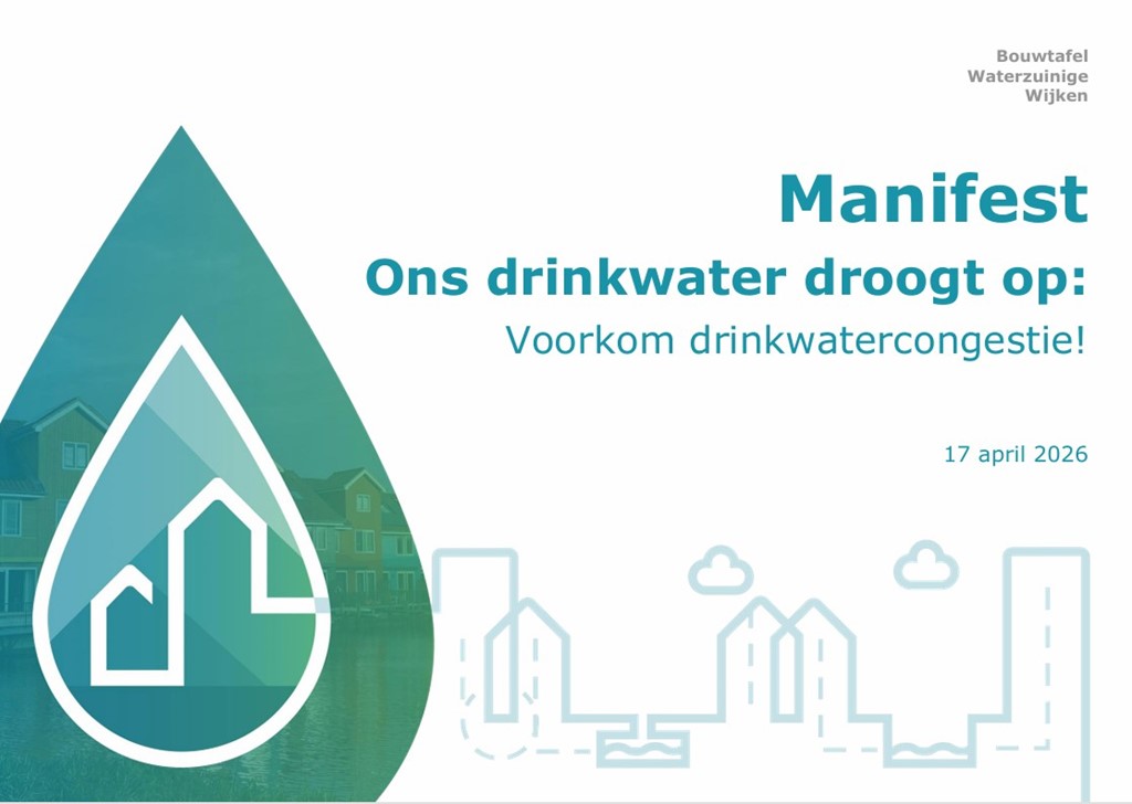 Manifest waterzuinige wijken