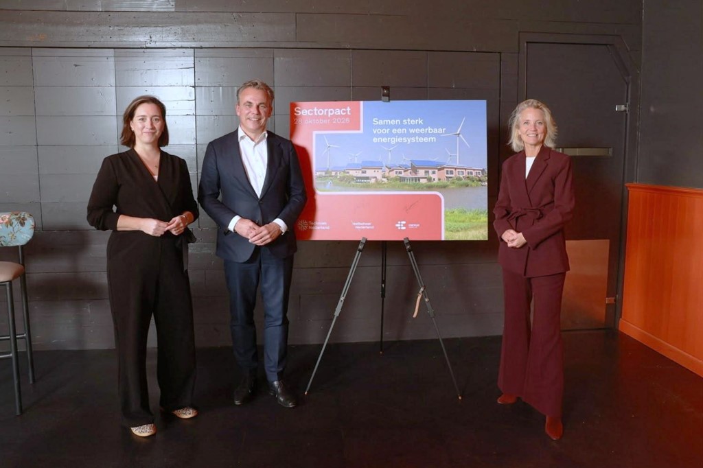 Ondertekening sectorpact Weerbaar energiesysteem